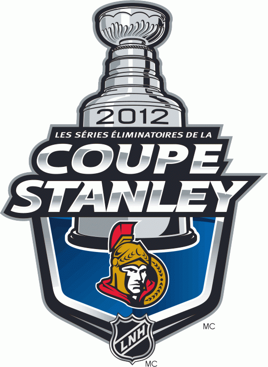 Ottawa Senators 2012 Event Logo iron on transfers for T-shirts